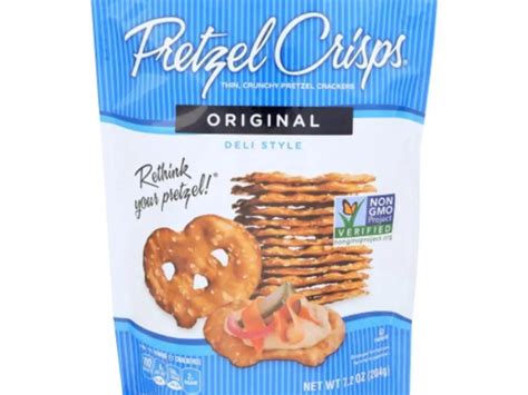 How many sugar are in pretzel crackers - calories, carbs, nutrition