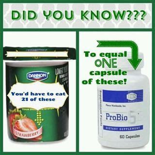 How many sugar are in probio5 - calories, carbs, nutrition