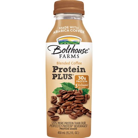 How many sugar are in protein plus blended coffee - calories, carbs, nutrition