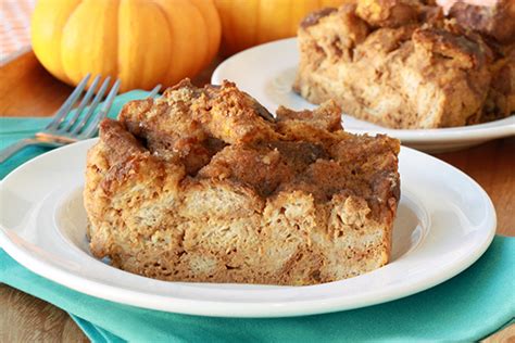 How many sugar are in pumpkin bread pudding - calories, carbs, nutrition