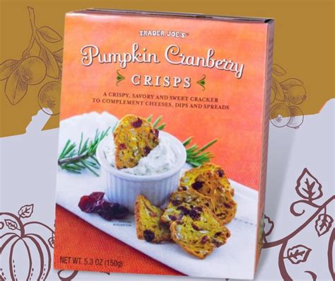 How many sugar are in pumpkin cranberry crisps - calories, carbs, nutrition