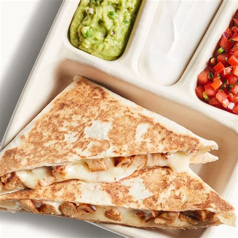 How many sugar are in quesadilla chicken chipotle cheese 10