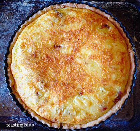 How many sugar are in quiche lorraine with potato salad - calories, carbs, nutrition