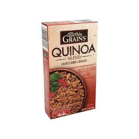 How many sugar are in quinoa blend roasted red peppers & basil - calories, carbs, nutrition