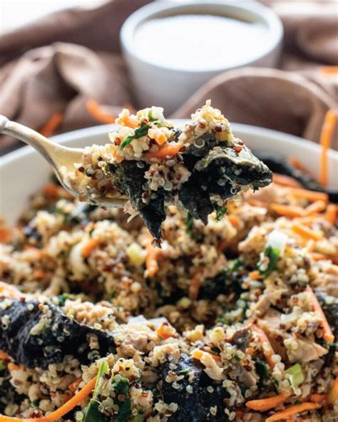 How many sugar are in quinoa nori salad - calories, carbs, nutrition