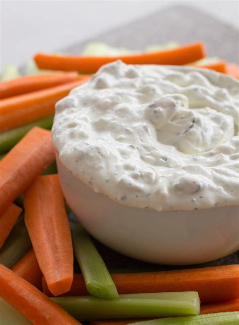 How many sugar are in ranch dip - calories, carbs, nutrition