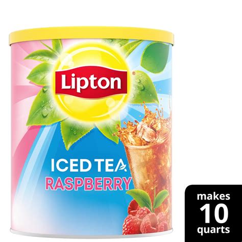 How many sugar are in raspberry ice tea - calories, carbs, nutrition