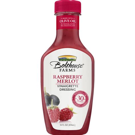 How many sugar are in raspberry merlot vinaigrette - calories, carbs, nutrition