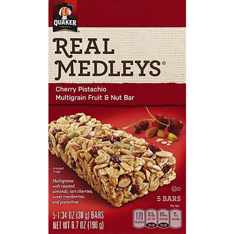 How many sugar are in real medley bar - calories, carbs, nutrition