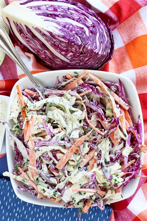 How many sugar are in red cabbage cole slaw - calories, carbs, nutrition