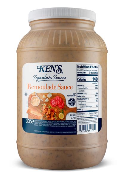 How many sugar are in remoulade sauce-occ - calories, carbs, nutrition