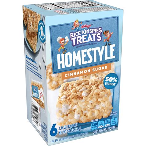 How many sugar are in rice krispies mix treats - calories, carbs, nutrition