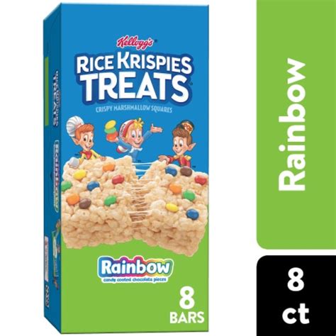 How many sugar are in rice krispies treats rainbow - calories, carbs, nutrition