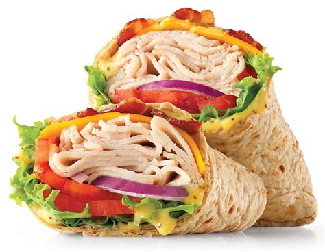 How many sugar are in roast turkey club wrap - calories, carbs, nutrition