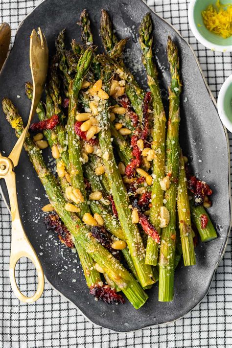 How many sugar are in roasted asparagus - calories, carbs, nutrition