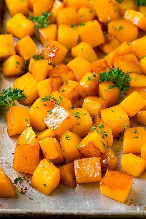 How many sugar are in roasted butternut squash (seasoned) - calories, carbs, nutrition