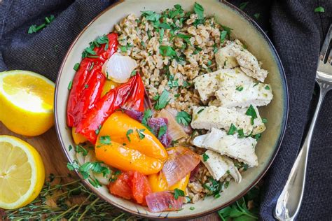 How many sugar are in roasted chicken farro eggplant (79972.1) - calories, carbs, nutrition