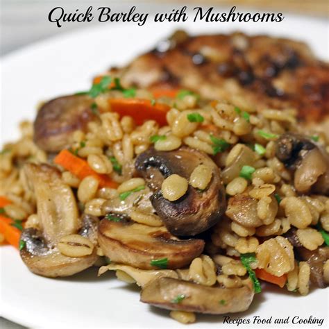 How many sugar are in roasted mushroom artichoke with barley - calories, carbs, nutrition