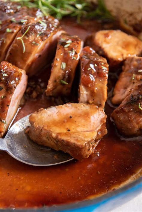 How many sugar are in roasted pork loin with apricot-armagnac compote-occ - calories, carbs, nutrition