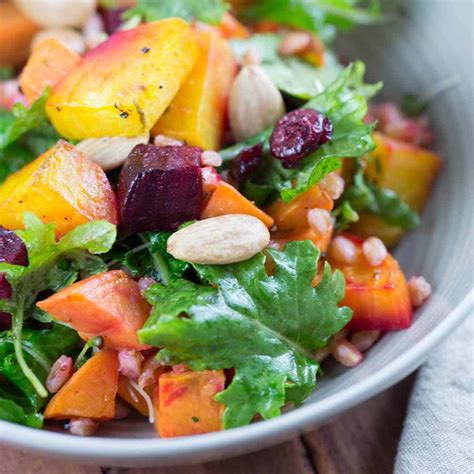 How many sugar are in roasted root vegetable salad - calories, carbs, nutrition