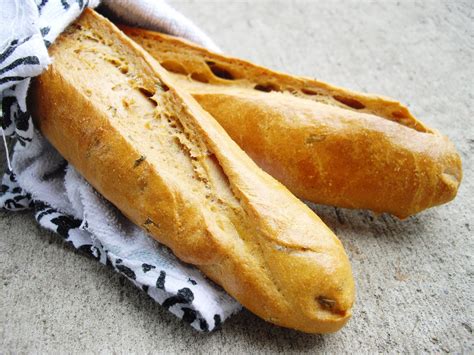 How many sugar are in rosemary baguette - calories, carbs, nutrition