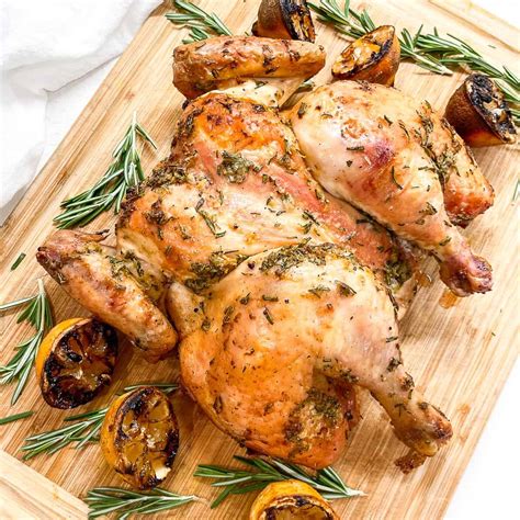 How many sugar are in rosemary lemon chicken - calories, carbs, nutrition