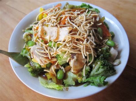 How many sugar are in salad additions asian-style chicken - calories, carbs, nutrition