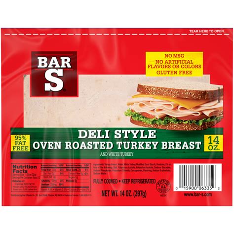 How many sugar are in salad bar roast turkey - calories, carbs, nutrition