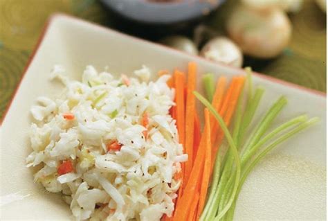 How many sugar are in salad cole slaw blue ribbon 1/2 cup - calories, carbs, nutrition