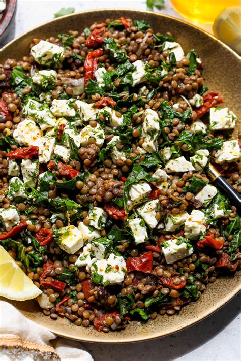 How many sugar are in salad lentil toasted feta 3 oz - calories, carbs, nutrition