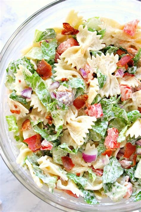 How many sugar are in salad pasta blt 1 oz - calories, carbs, nutrition