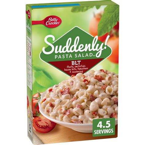 How many sugar are in salad pasta blt 3 oz - calories, carbs, nutrition