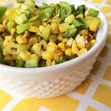 How many sugar are in salad roasted corn & vegetable succotash 3 oz - calories, carbs, nutrition