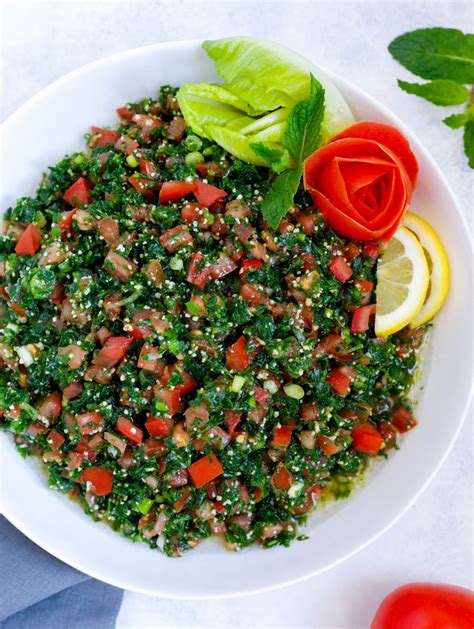 How many sugar are in salad tabbouleh - calories, carbs, nutrition