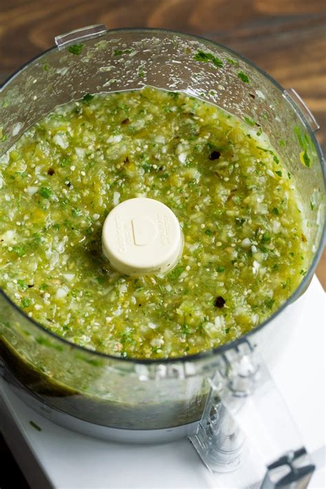 How many sugar are in salsa verde, with sauteed garlic - calories, carbs, nutrition