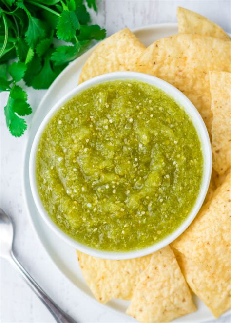 How many sugar are in salsa verde 1/4 cup - calories, carbs, nutrition