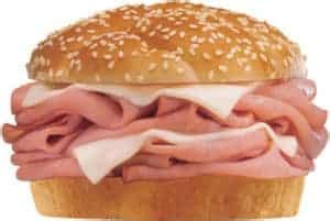 How many sugar are in sand jr. hot ham & cheese smoked ham - calories, carbs, nutrition