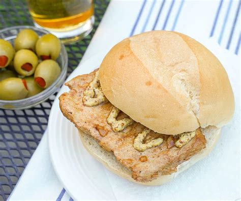 How many sugar are in sand pork bifana portuguese & house fried chips - calories, carbs, nutrition