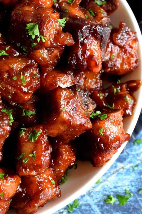 How many sugar are in sand pork riblet bbq sauce - calories, carbs, nutrition