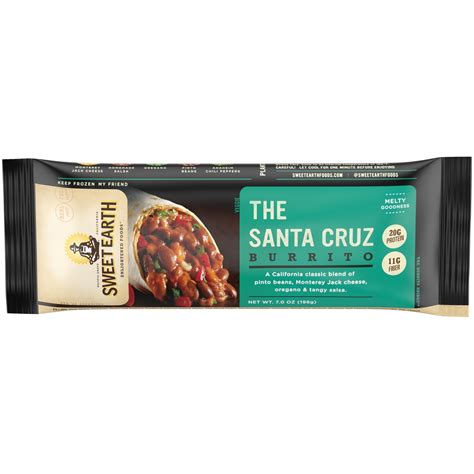 How many sugar are in santa cruz burrito - calories, carbs, nutrition