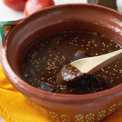 How many sugar are in sauce - mole poblano, prepared from recipe - calories, carbs, nutrition