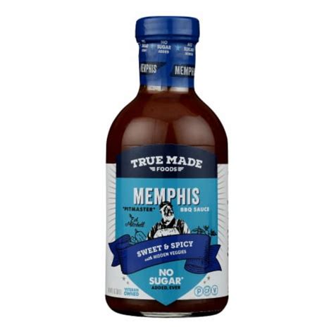 How many sugar are in sauce bbq memphis sweet & spicy 2 oz ladle - calories, carbs, nutrition