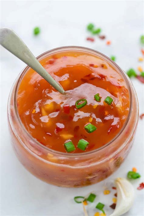 How many sugar are in sauce sweet thai chile conv 2 oz ladle - calories, carbs, nutrition