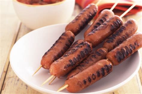 How many sugar are in sausage champagne mustard skewer 1 ea - calories, carbs, nutrition