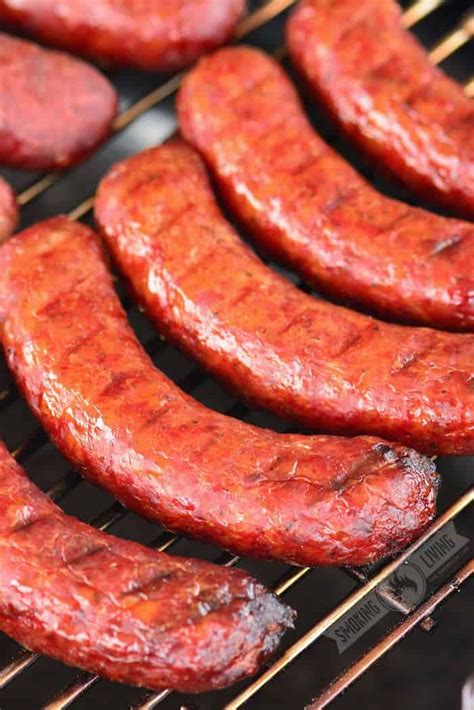 How many sugar are in sausages - smoked - calories, carbs, nutrition