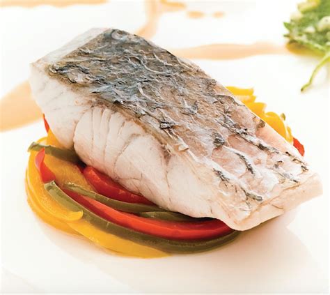 How many sugar are in sauteed barramundi with pepper ragout (39014.0) - calories, carbs, nutrition
