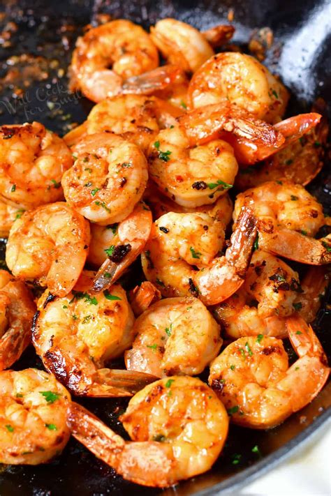 How many sugar are in sauteed shrimp - calories, carbs, nutrition