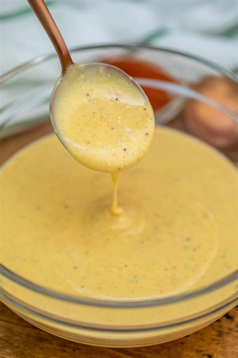 How many sugar are in savory mustard sauce - calories, carbs, nutrition