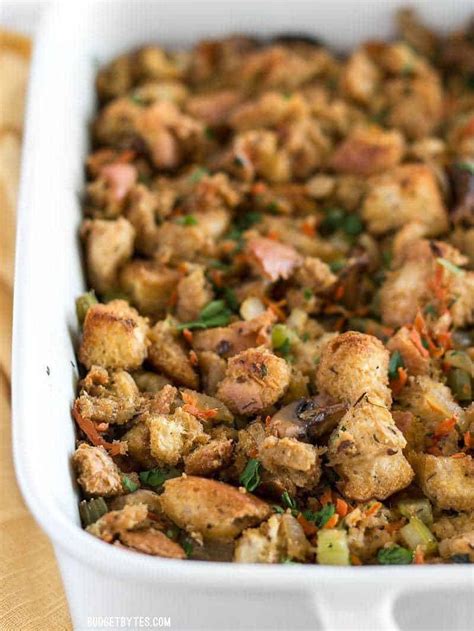 How many sugar are in savory stuffing - calories, carbs, nutrition