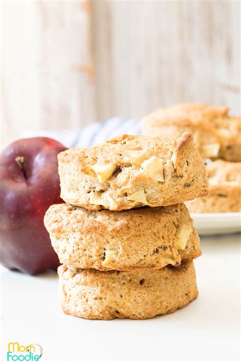 How many sugar are in scone dough apple cinnamon mini - calories, carbs, nutrition